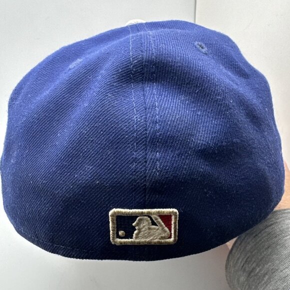 Los Angeles Dodgers Hat Cap New Era 59Fifty MLB Fitted 7 1/4 On-Field Authentic - Picture 3 of 5
